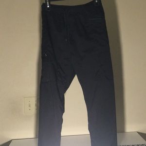 Black jogger pants